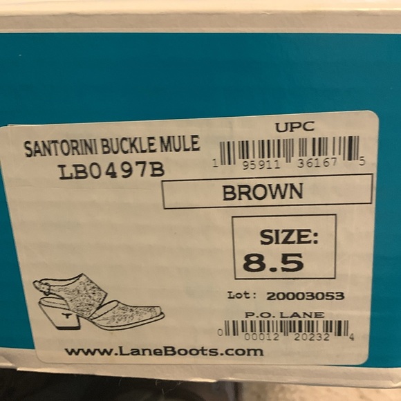 Lane Robin Santorini Mule size 8.5 EUC - Picture 5 of 6